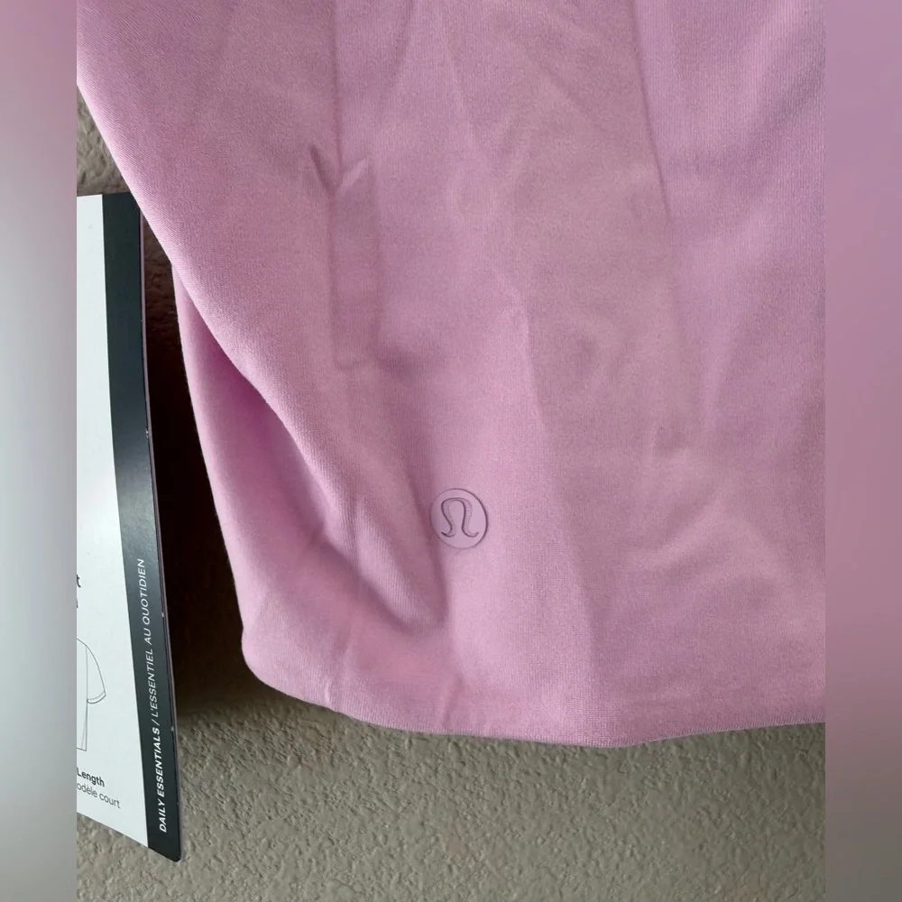 NEW - Lululemon - Wundermost Ultra-soft Nulu Crewneck T-Shirt - Vital Pink - Picture 5 of 14